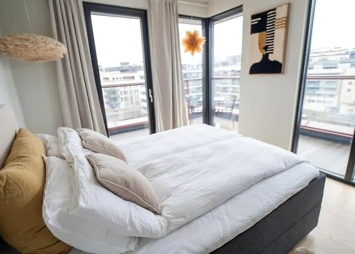 Moderne Og Stilig I 公寓 奥斯陆